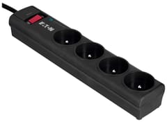 Eaton PS4F viršįtampių ribotuvas Juoda, Balta 4 AC išvestis(ys / čių) 220 - 250 V 1 m 1