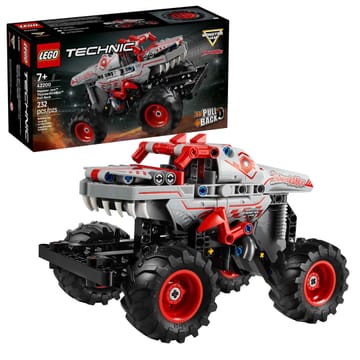 LEGO TECHNIC 42200 Monster Jam™ ThunderROARus™ su ištraukiama pavara