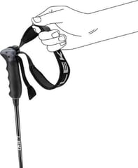LEKI Neolite Carbon slidinėjimo lazda 125 cm white 3