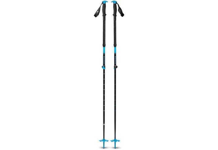 Black Diamond Expedition - teleskopinės slidinėjimo lazdos, 110–155 cm (mėlynos ir juodos)