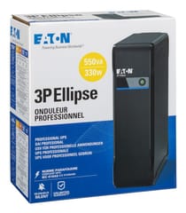 Eaton 3P Ellipse 550 DIN nepertraukiamo maitinimo resursai (UPS) Budėjimo režimas (neprisijungus) 0,55 kVA 330 W 4 AC išvestis(ys / čių) 6