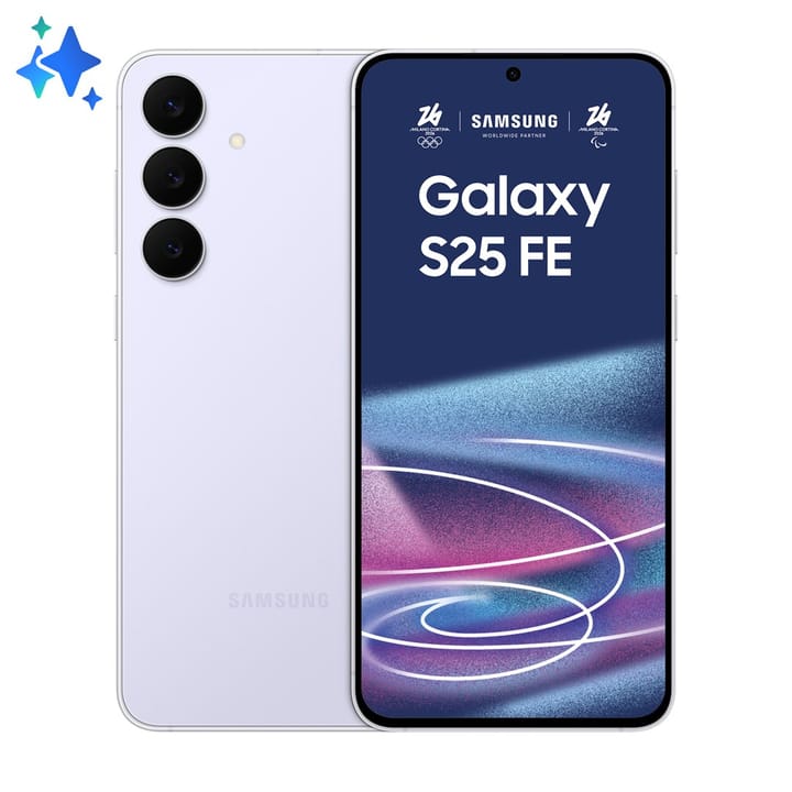 Samsung Galaxy S25 FE 5G 17 cm (6.7") Dviguba SIM jungtis C tipo USB 8 GB 128 GB 4900 mAh Mėlyna