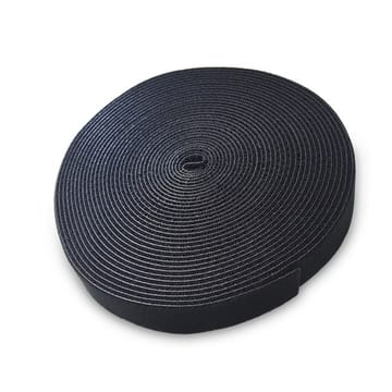 Savio kabelių tvarkyklė, juosta, Velcro, juoda, 10 m OC-01/B 1 vnt.
