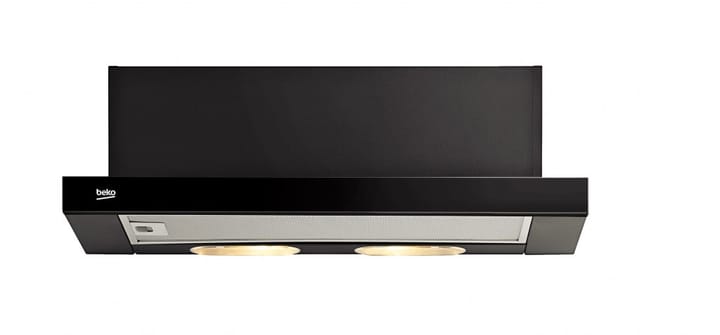 Beko CTB6250B gartraukis 420 m³/h Pusiau įmontuojamas (ištraukiamas) Juoda