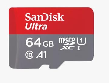 Western Digital SDSQUAB-064G-GN6MA atminties kortelė 64 GB MicroSDXC UHS-I Klasės 10
