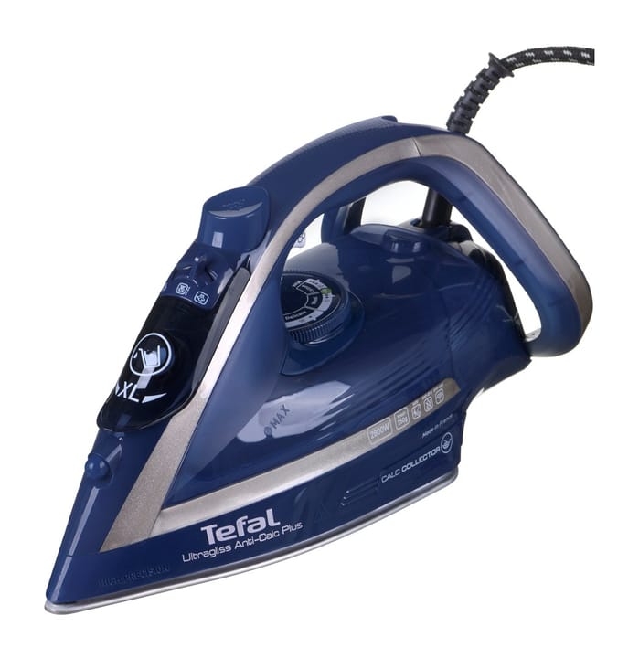 Tefal Ultragliss Anti-Calc Plus FV6830E0 lygintuvas Garinis lygintuvas 2800 W Mėlyna, Sidabras