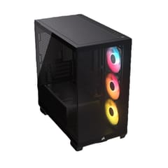 Corsair 2800X RS-R ARGB Panoramic Micro-ATX korpusas, juodas 4