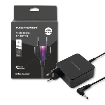 Qoltec 51751 Nešiojamojo kompiuterio maitinimo adapteris Huawei 65W | 19V | 3.42A | 4.0*1.7