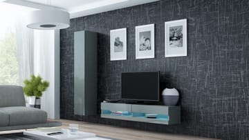 Cama VIGO NEW13SZ/SZ svetainės sekcija Spinta daiktams ir garso / vaizdo technikai laikyti