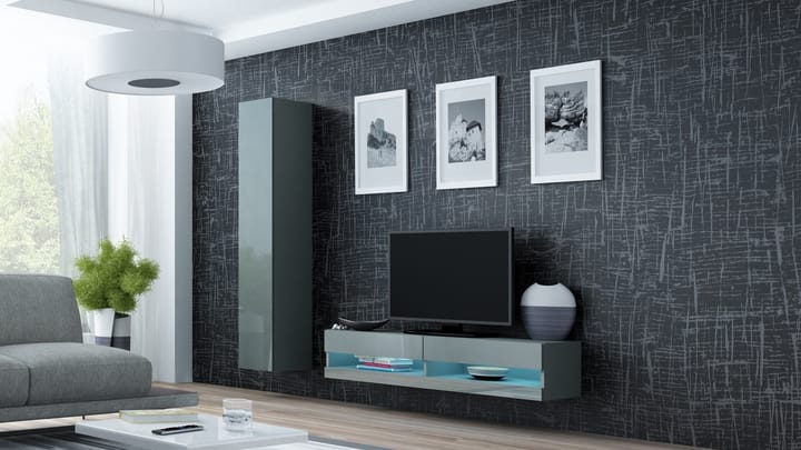 Cama VIGO NEW13SZ/SZ svetainės sekcija Spinta daiktams ir garso / vaizdo technikai laikyti