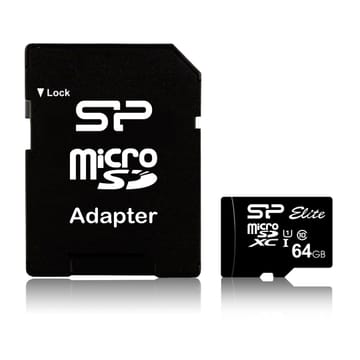 Silicon Power Ellite 64 GB MicroSDXC UHS-I Klasės 10