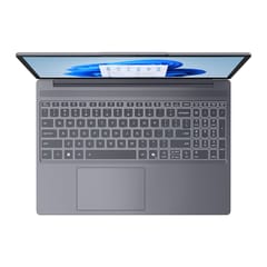 „Lenovo IdeaPad Slim 3“ 15ARP10 „Ryzen 5 150“, 15,3 colių WUXGA IPS (300 nits, 60 Hz, AG), 16 GB DDR5 4800, 512 GB SSD, „Radeon 660M“ vaizdo plokštė, 720p kamera, 50 Wh, be operacinės sistemos, „Luna Grey“ spalva 6