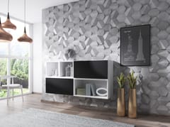 Cama ROCO15 BI/BI/CZ svetainės sekcija Spinta daiktams ir garso / vaizdo technikai laikyti