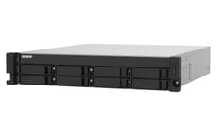 QNAP TS-832PXU-RP NAS Stovas (2U) Annapurna Labs AL324 4 GB DDR4 0 TB QNAP Turbo System Juoda 5