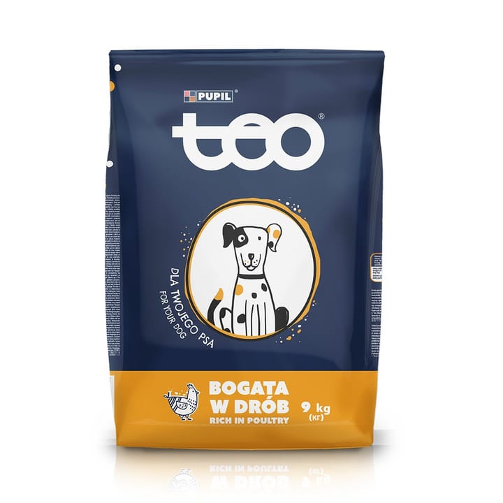 TEO Rich in poultry - sausas maistas šunims - 9kg