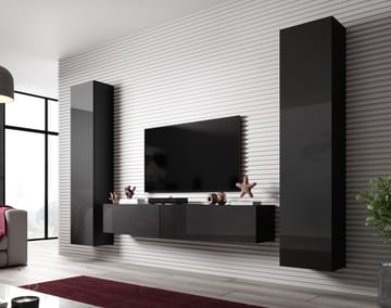 Cama VIGO SLANT 2 CZ svetainės sekcija Spinta daiktams ir garso / vaizdo technikai laikyti