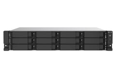QNAP TS-1273AU-RP-8G NAS ir duomenų saugojimo serveris Stovas (2U) Ryzen Embedded V1500B 8 GB DDR4 0 TB QNAP QTS Aliuminis, Juoda 1