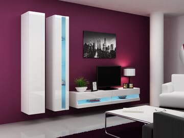Cama VIGO NEW5 BI/BI svetainės sekcija Spinta daiktams ir garso / vaizdo technikai laikyti