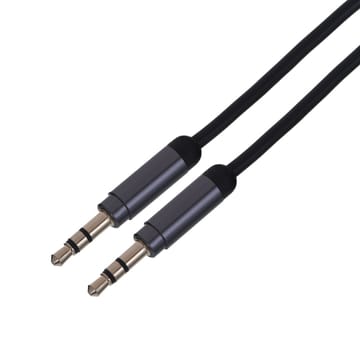Gembird 1.2m, 3.5mm/3.5mm, M/M garso kabelis 1,2 m Juoda