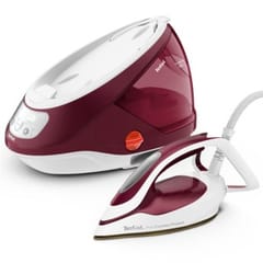 Tefal GV9220 lygintuvas su garų generatoriumi 2600 W Durilium AirGlide Autoclean soleplate Burgundija, Balta 5
