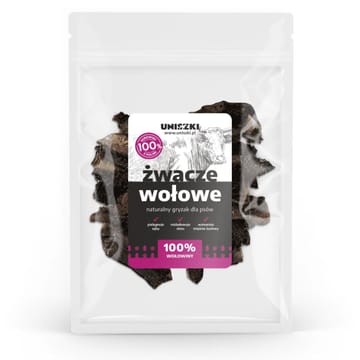 UNISZKI Jautienos skrandžiai - skanėstas šunims - 500g
