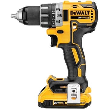 DeWALT DCD791D2-QW grąžtas Beraktė Juoda, Geltona 1,5 kg