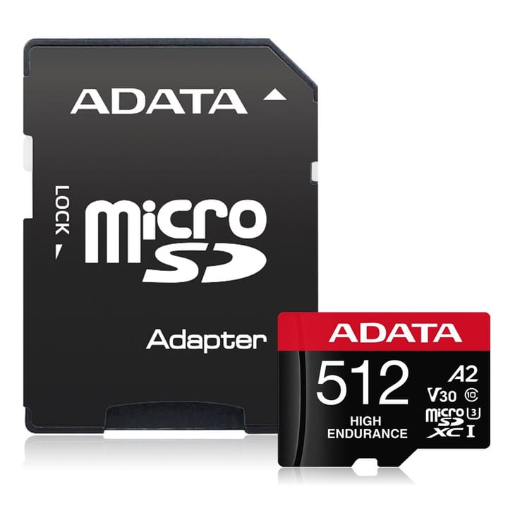 ADATA High Endurance 512 GB MicroSDXC UHS-I Klasės 10