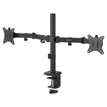 Savio UM-03 Dvigubas stalinio tvirtinimo laikiklis monitoriui 17″–32″