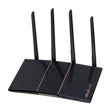 ASUS RT-AX57 belaidis maršrutizatorius Gigabitinis eternetas Dviguba juosta (2,4 GHz / 5 GHz) Juoda