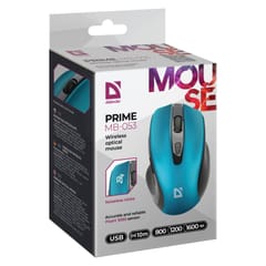 DEFENDER WIRELESS MOUSE PRIME TURQUOISE 52054 5