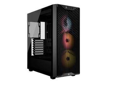 Corsair 3200D RS ARGB vidutinio dydžio juodas korpusas