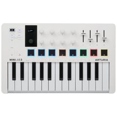 Arturia Minilab 3 MIDI klaviatūra 25 raktai USB Balta 1