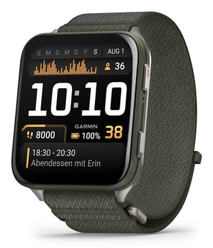 Garmin Venu X1 5,08 cm (2") AMOLED Skaitmeninis 448 x 486 pikseliai Lietimui jautrus ekranas Pilka „Wi-Fi“ GPS (palydovinis)