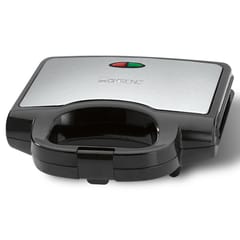 Clatronic ST 3778 sumuštinių keptuvė 750 W Juoda, Nerūdijančiojo plieno 2