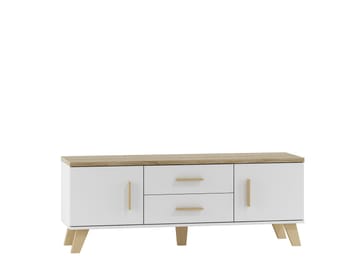 Cama LOTTA TV14 2D2S TV stovas / baldas garso ir vaizdo aparatūrai 2 stalčiai