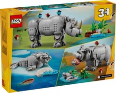 LEGO CREATOR 3 IŠ 1 31171 Laukiniai gyvūnai: Didžiuojasi raganosis su paukščiais 2