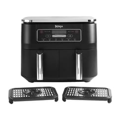 Ninja AF300 Dvigubas 7,6 L Autonominės 2470 W Karšto oro gruzdintuvė Juoda 6