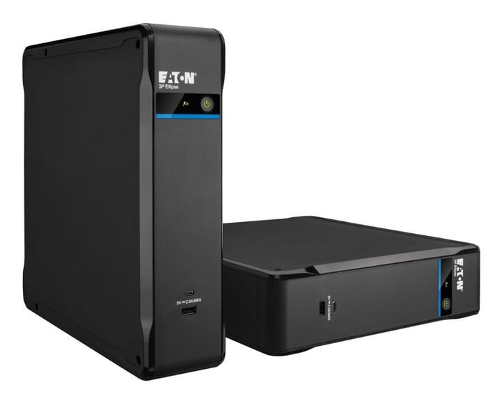 Eaton 3P Ellipse 1700 nepertraukiamo maitinimo resursai (UPS) Budėjimo režimas (neprisijungus) 1,7 kVA 1040 W 8 AC išvestis(ys / čių)