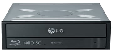 LG BH16NS55.AHLU10B optinių diskų įrenginys Vidinis Blu-Ray DVD Combo Juoda