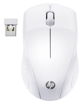 HP 220 kompiuterio pelė Radijo dažnio belaidė Optinis