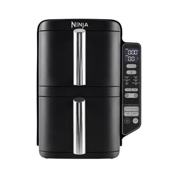 Ninja SL300EU gruzdintuvė Dvigubas 7,6 L Autonominės 2470 W Mažai riebalų naudojanti gruzdintuvė Juoda