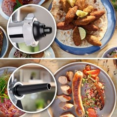 Bosch MFW S660B mėsmalė Juoda, Sidabras 7