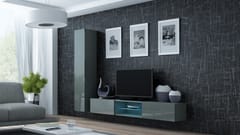 Cama VIGO 21 SZ/SZ svetainės sekcija Spinta daiktams ir garso / vaizdo technikai laikyti