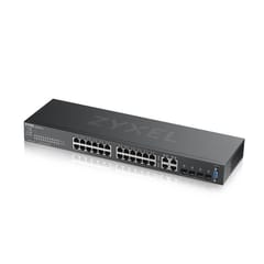 Zyxel GS2220-28-EU0101F tinklo komutatorius Valdomas L2 Gigabit Ethernet (10/100/1000) Juoda 1