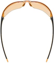 UVEX Equate dviračių akiniai Smoke/Orange 4