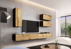 Cama VIGO 13 C/DW svetainės sekcija Spinta daiktams ir garso / vaizdo technikai laikyti 1