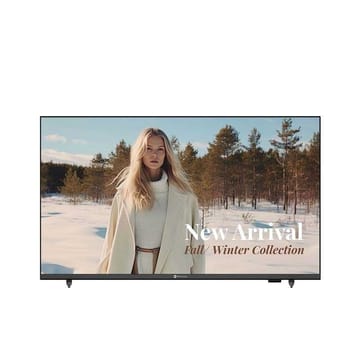 AG Neovo VA-4301 43 colmų 4K UHD skaitmeninis ekranas su plonu rėmeliu