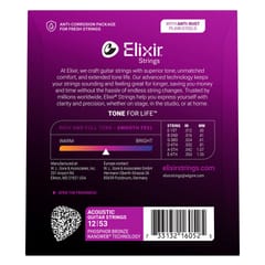 Elixir 16052 Phosphor Bronze Light NW - akustinės gitaros stygos (12-53) 2