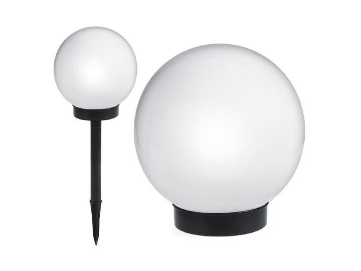 Greenblue 46572 Lauko pjedestalo / stulpo apšvietimas Juoda, Balta LED