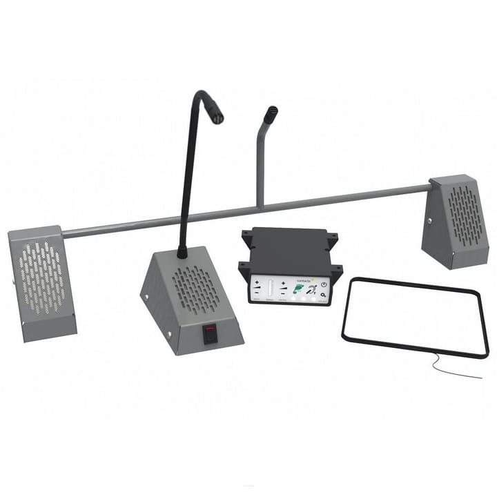 Contacta STS-K001L-G Tilto domofono rinkinys pilkos spalvos